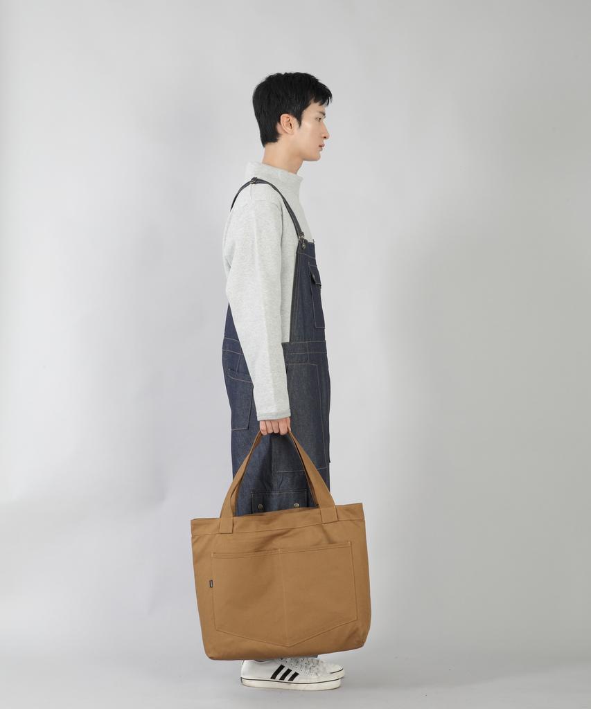 Saintcrew Pentagon Pocket Big Size Eco Bag Pp-108 Camel
