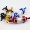 Motorcycle Gasoline Filter 8mm CNC Aluminum Universal Alloy Glass Gas Fuel for Motocross Bike ATV Quad Parts Accessories