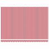Electric Retractable Awning Red and White 5 X 3 M