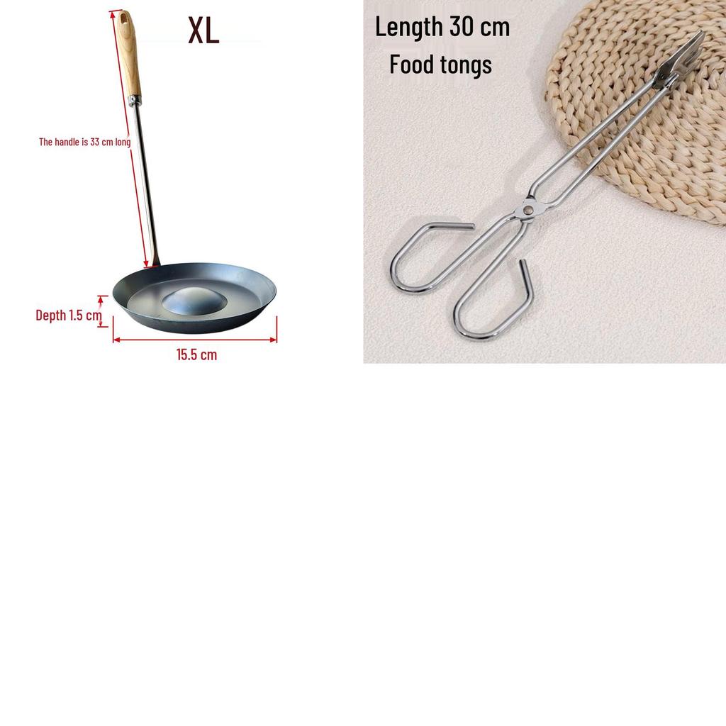 Commercial-Grade Large Fried Noodle Nest Ladle Mold