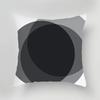 Luxury Home Decoration Cushion Cover Black Gray Dark Black and White Style Pillow Cover Office Sofa Cushion Cover