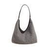 Retro Casual Large-capacity Tote Bag Women's 2025 Autumn and Winter New Fashion Trend Underarm Bag Commuter Versatile Women's Bag