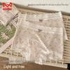 Confezione da 3 Boxer da Donna Mao Ren Floreali in Cotone Antibatterico