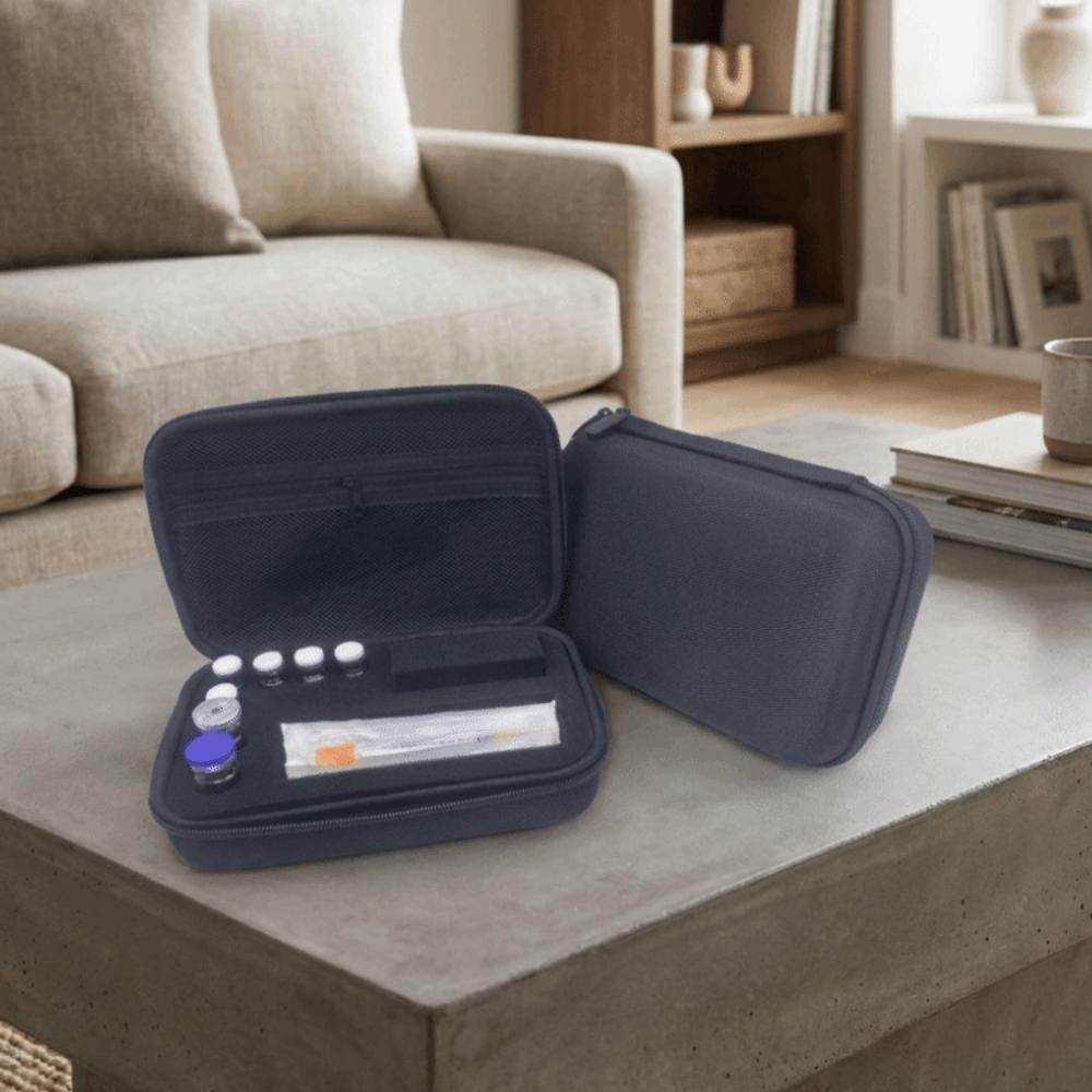 Waterproof Insulin Vial Protector Multiple Slots Insulin Organizer Home Use