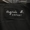 agnes b. ENFANT Houndstooth Pattern 2 WAY Reversible Down jacket Kid's Used