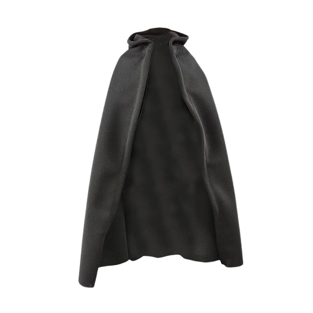 Cloak 1/6 Scale Hooded Cape Action Figure Robe Cosplay Costume Cloth Material Suitable for 12 Inch