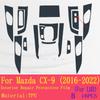 TPU Car Interior Protective Film Anti-Scratch Repair Sticker For Mazda CX9 2016- Navigation Center Console Gear Panel Scree