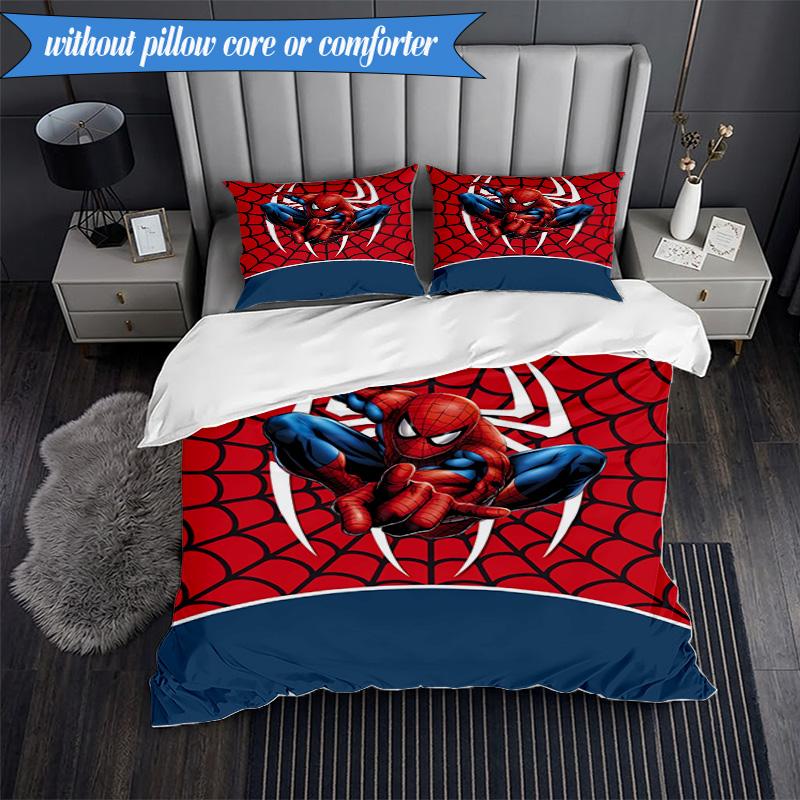 Spider 3pcs K-pop Music Group Bedding set,Ideal for Bedroom, Dormitory,Including Duvet Cover And 2pcs Pillowcases,Fan Gifts