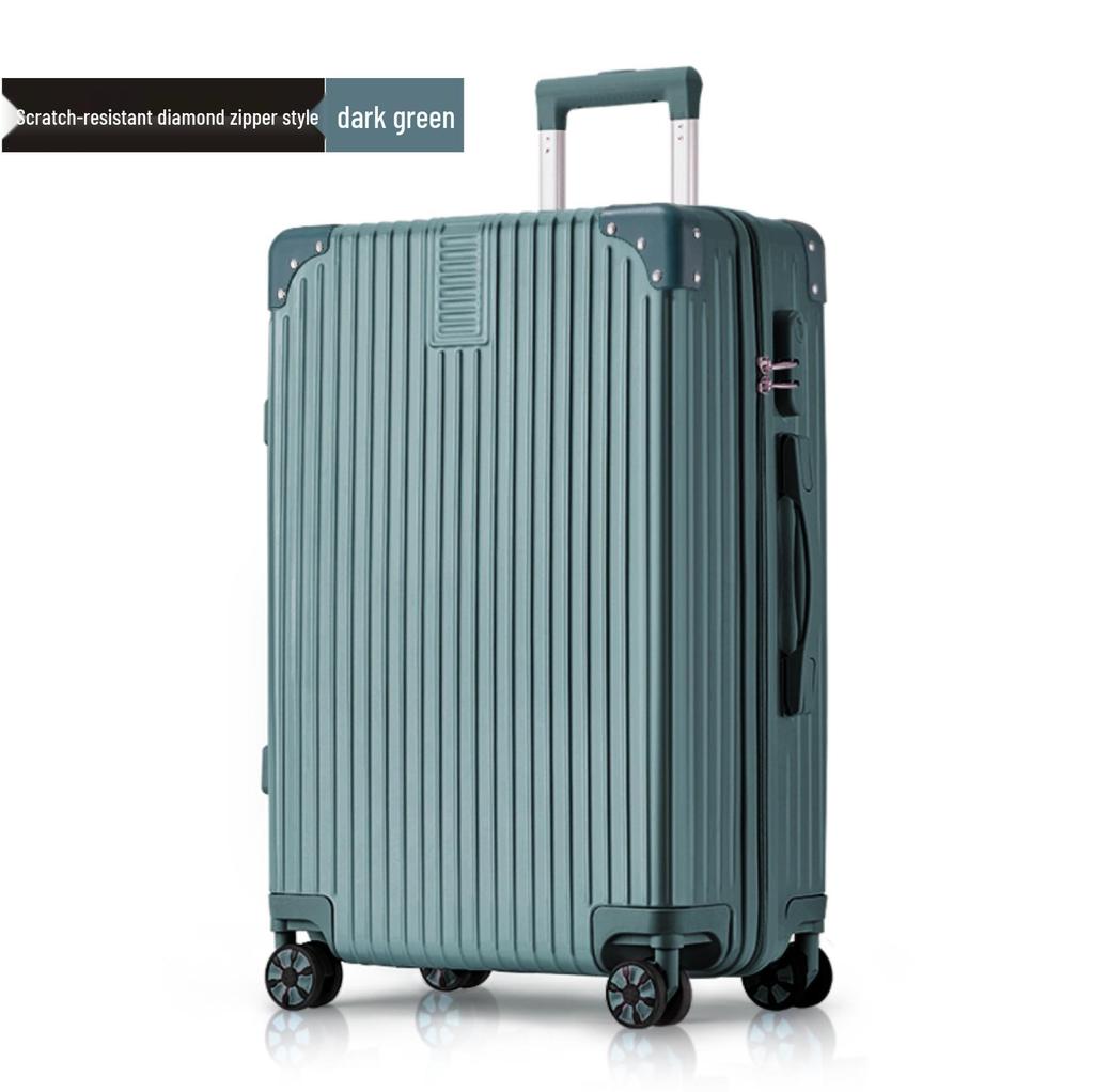 Aluminum Frame Luggage with Universal Wheels: 20", 24", 26" & 28" Carry-On Options for Students & Travelers