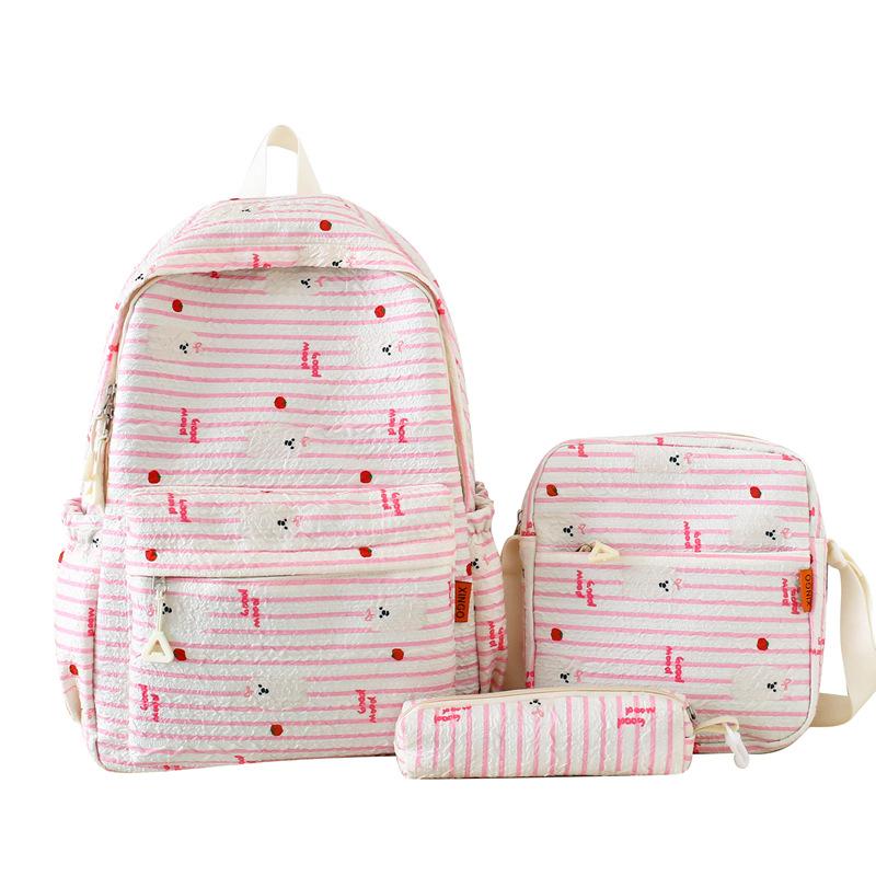 Backpack In Summer Fresh and Large Capacity Backpack Lightweight Forest Versatile Commuting School Bag