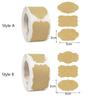 300Pcs/Roll Writable Spice Jar Label Stickers Blank Stationery Sticker Tags  Can