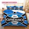 Grêmio FBPA  Pattern Bedding Quilt Set  Home Decoration  Gift (1 * duvet cover + 2 * pillowcase  without core)