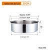 Yunduo Thickened Stainless Steel Mixing and Prep Basin