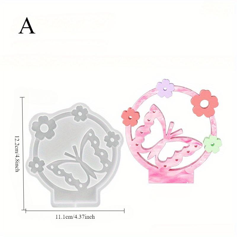 Digitální dekorativní ornament, držák na svíčky, sádrová forma, silikonová forma pro kutily