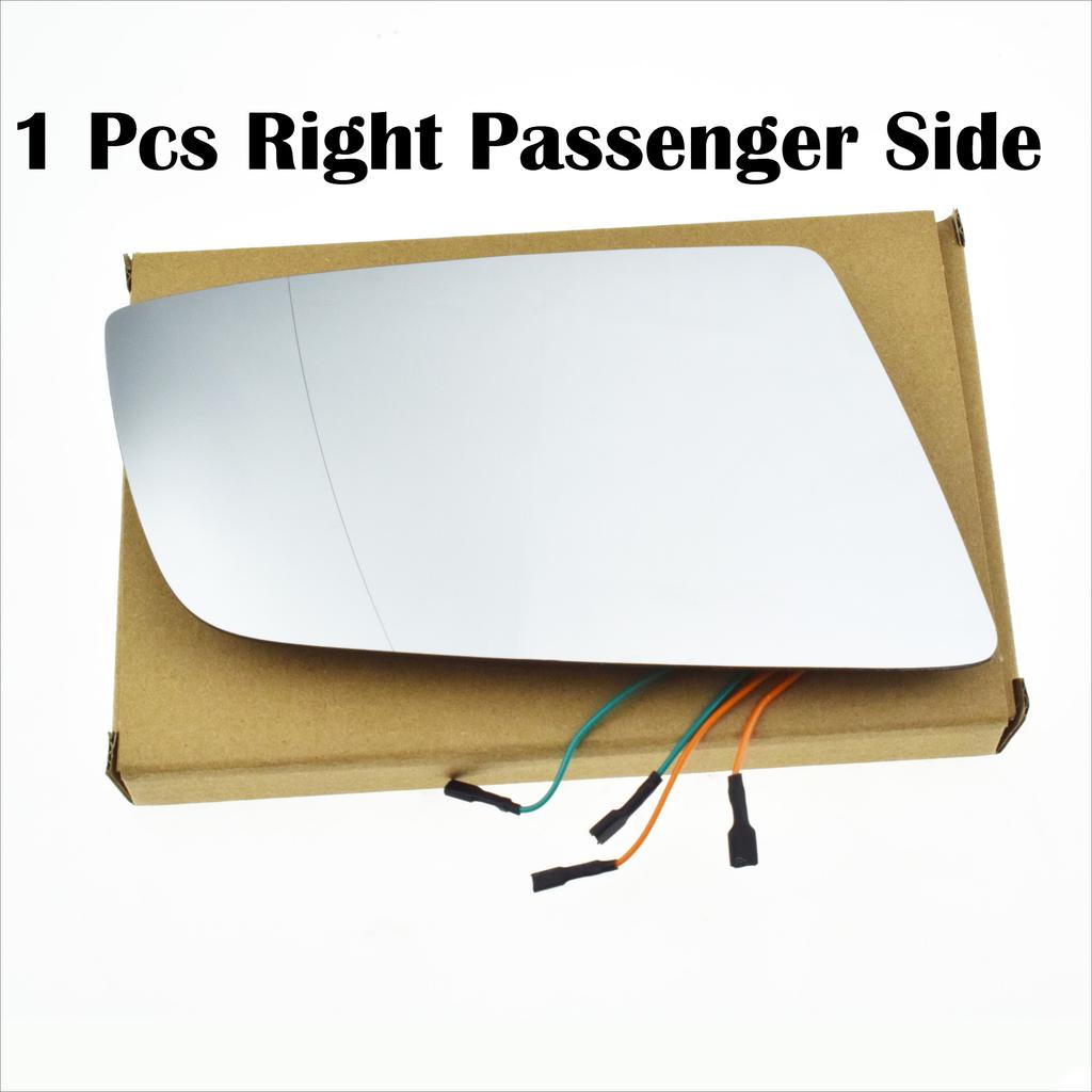 Heated Rearview Side Mirror Glass Left Driver or Right Passenger For BMW 5 6 Series E60 E61 E63 E64 525i 528i 535i 550i 650i