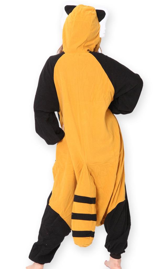 2529 Adult Fleece Animal Kigurumi [Red Panda]