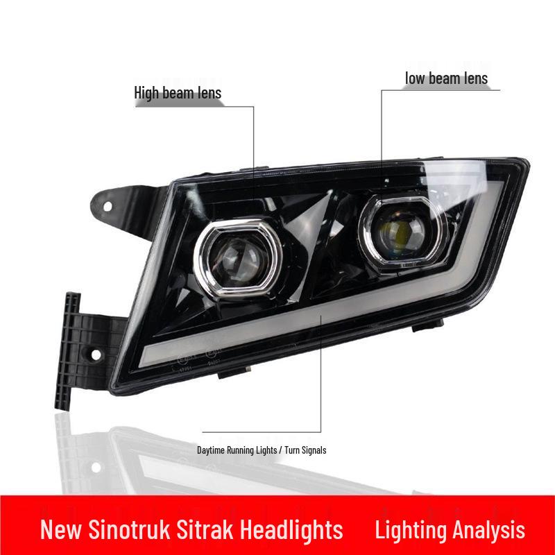 Ultra Bright LED Laser Headlight Assembly for Sinotruk Sitrak G7C7HC5H