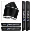 Auto Drempelstickers Koolstofvezel Textuur Deurstijl Strip Voor Volvo XC90 XC60 V50 S60 V70 V60 V40 S90 olestar AWD XC40 S80 T6