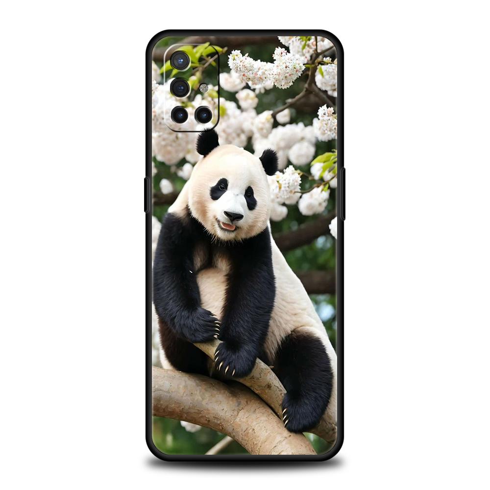 Phone Case For OnePlus 13 12 11 10 9 Pro 9T 13R 12R 10R 9R 9RT 10T 8T 8 Nord 2T CE 2 3 5G N200 N30 Soft Cover Panda