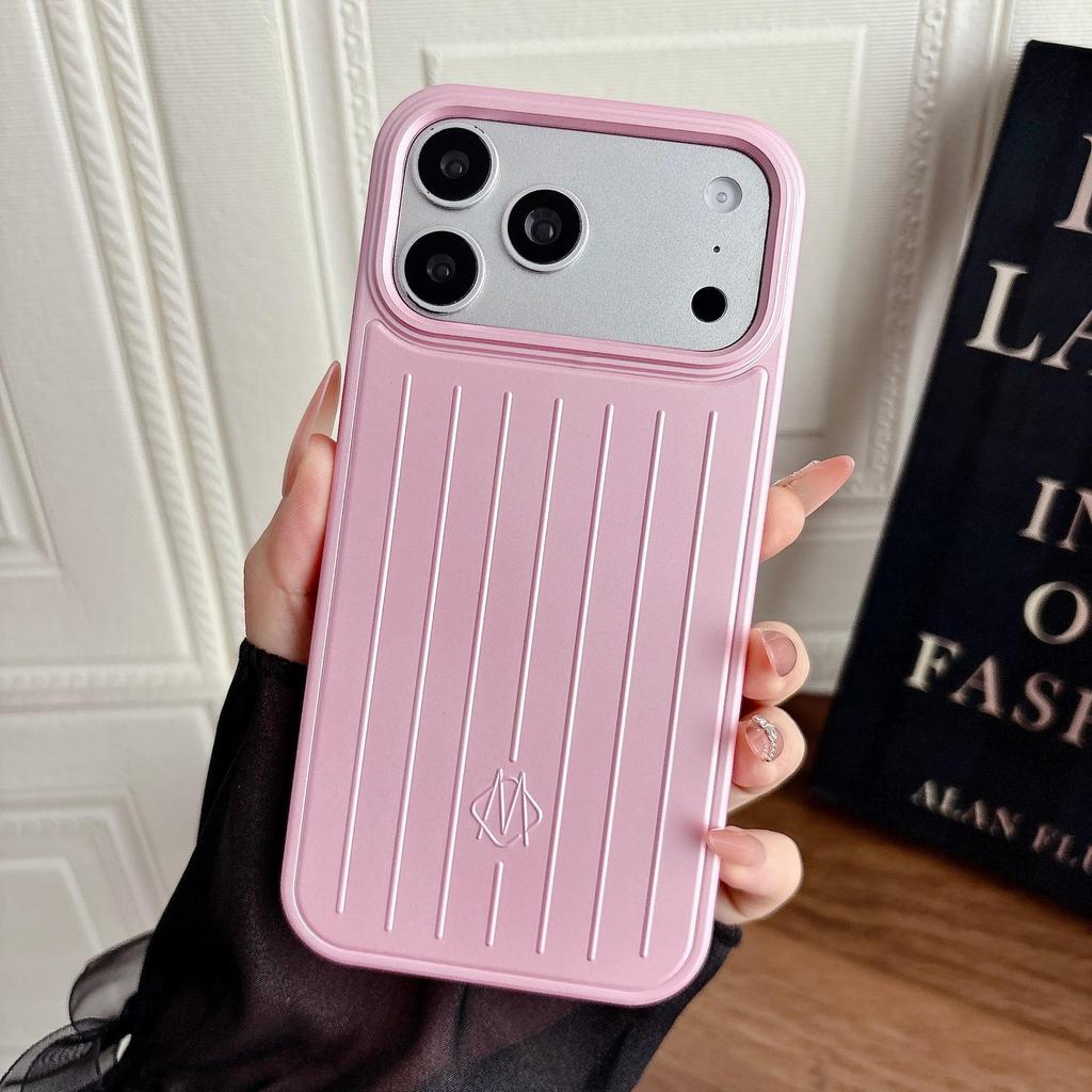 2-in-1 Solid Color iPhone 17 Pro Max Luxury Case and Stand