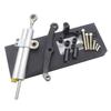 High Strength Motorcycle Steering Damper Bracket Adjustable Damping Motorcycles Stabilizer Mount for Motorbike Z800