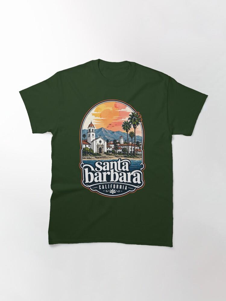 Barbara Santa Barbara California Coast Watercolor Travel Classic T-Shirt