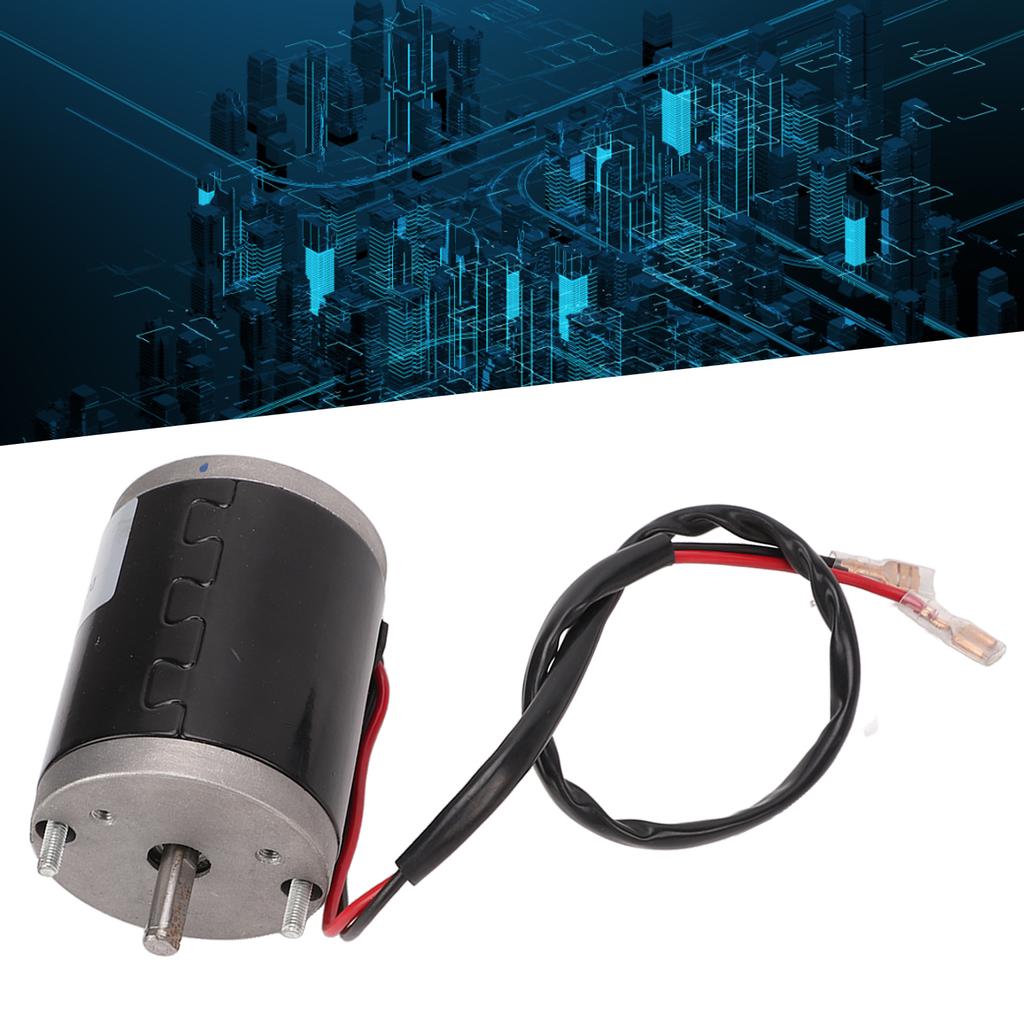 12V 120W Brushed Motor High Speed 5000RPM Small Brushed Motor with D Shaft for Electric Scooters Motorcycles DIY Generator