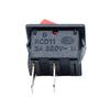 10 Pcs KCD11 2 Pin 10x15mm Mini Push Button Switch SPST 3A 250V AC Snap-in On/Off Boat Rocker Switch