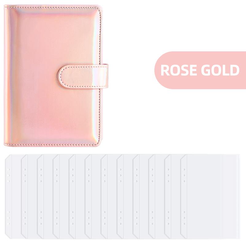 A6 Laser Macaron Planner & Budget Binder Notebook