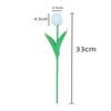 Simulated Tulip Home Decoration PU Feel, Simulated Flowers, Fake Flowers, Flower Arrangement for Landscaping