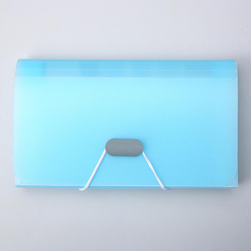 A6 Waterproof 13-Pocket Mini Accordion Document Holder