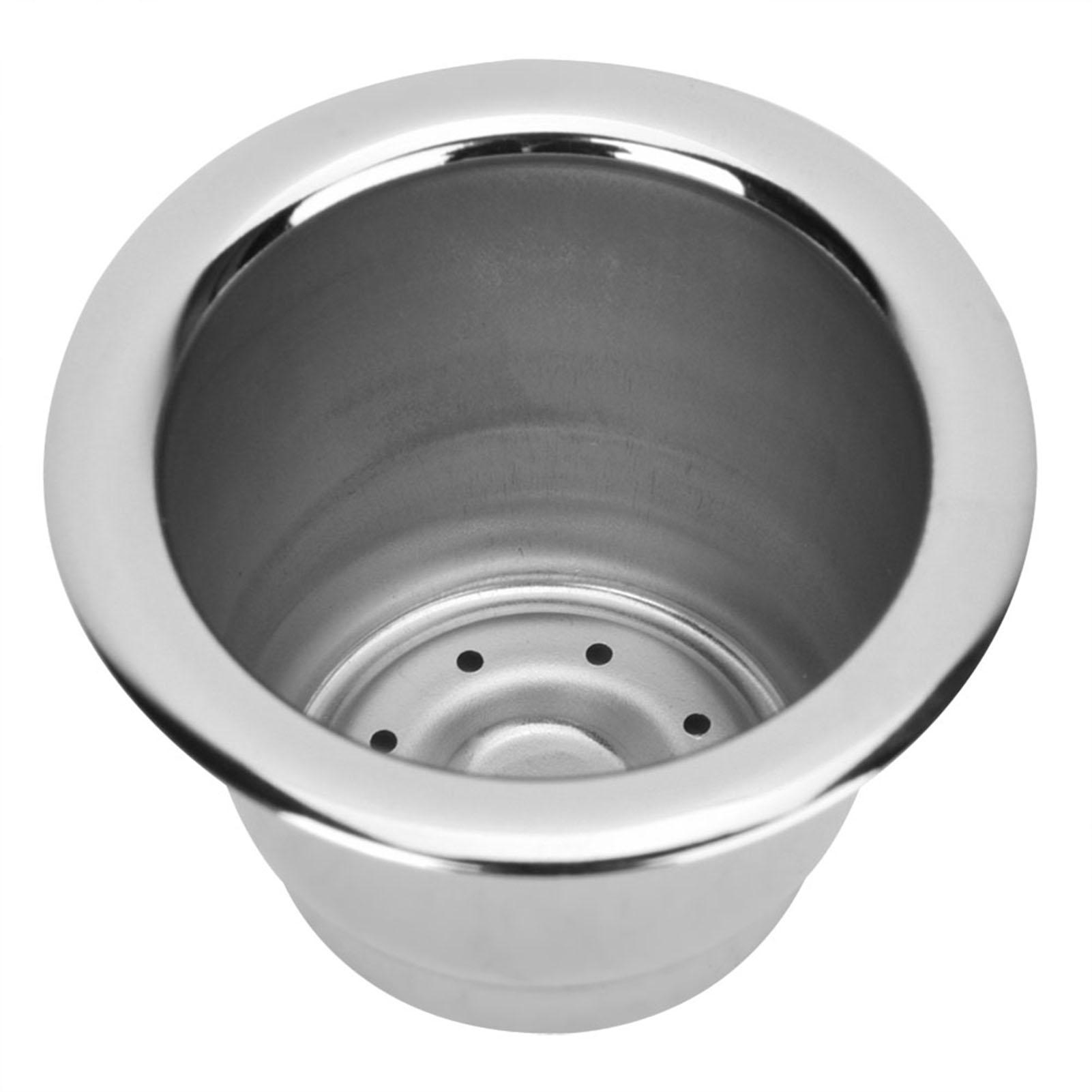Stainless Steel Reusable Refillable Coffee Capsule