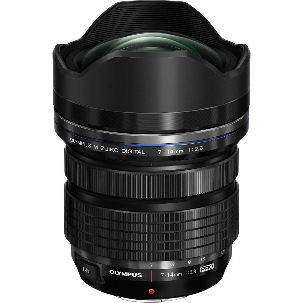 

OLYMPUS Ultra Wide Angle Zoom Lens DIGITAL ED PRO for Micro Four Thirds BLK M.ZUIKO 7-14mm F2.8 EZ-M0714PRO
