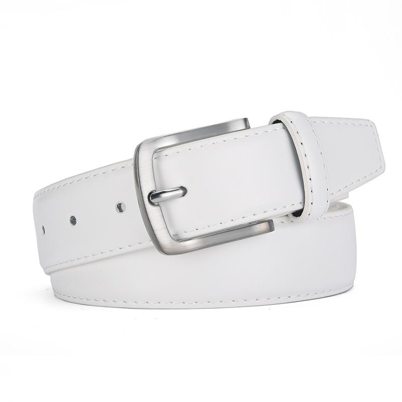 Belt Men'S Leather Retro Business Casual Leather Belt Belt Men'S Cowhide Belt