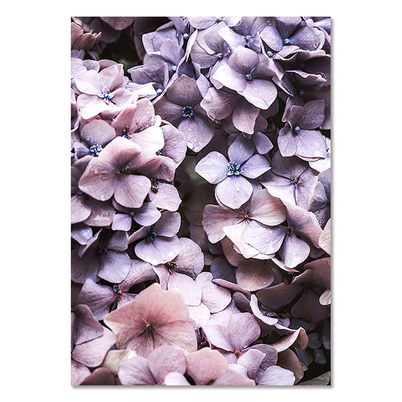 Lila Dahlie Reed Wand Kunst Einfache Linie Sexy Mädchen Landschaft Leinwand Malerei Nordic Poster Drucken Blume Bilder Zimmer Wand Dekor