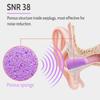 LYSIAN Ultra Soft Foam Earplugs Sleep - 38dB SNR Noise Cancelling Ear Plugs for Sleeping, Shooting, Snoring, Work Loud Sound Reduction- 60 Pairs