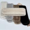 Korean Style Plush Velvet-Grade Imitation Mink Fur Snood with Magnetic Buckle