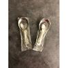 (2 Sets) of Classic 4 Stainless Steel Measuring Spoons 1/4, 1/2, 1 TSP, & 1 TSBP