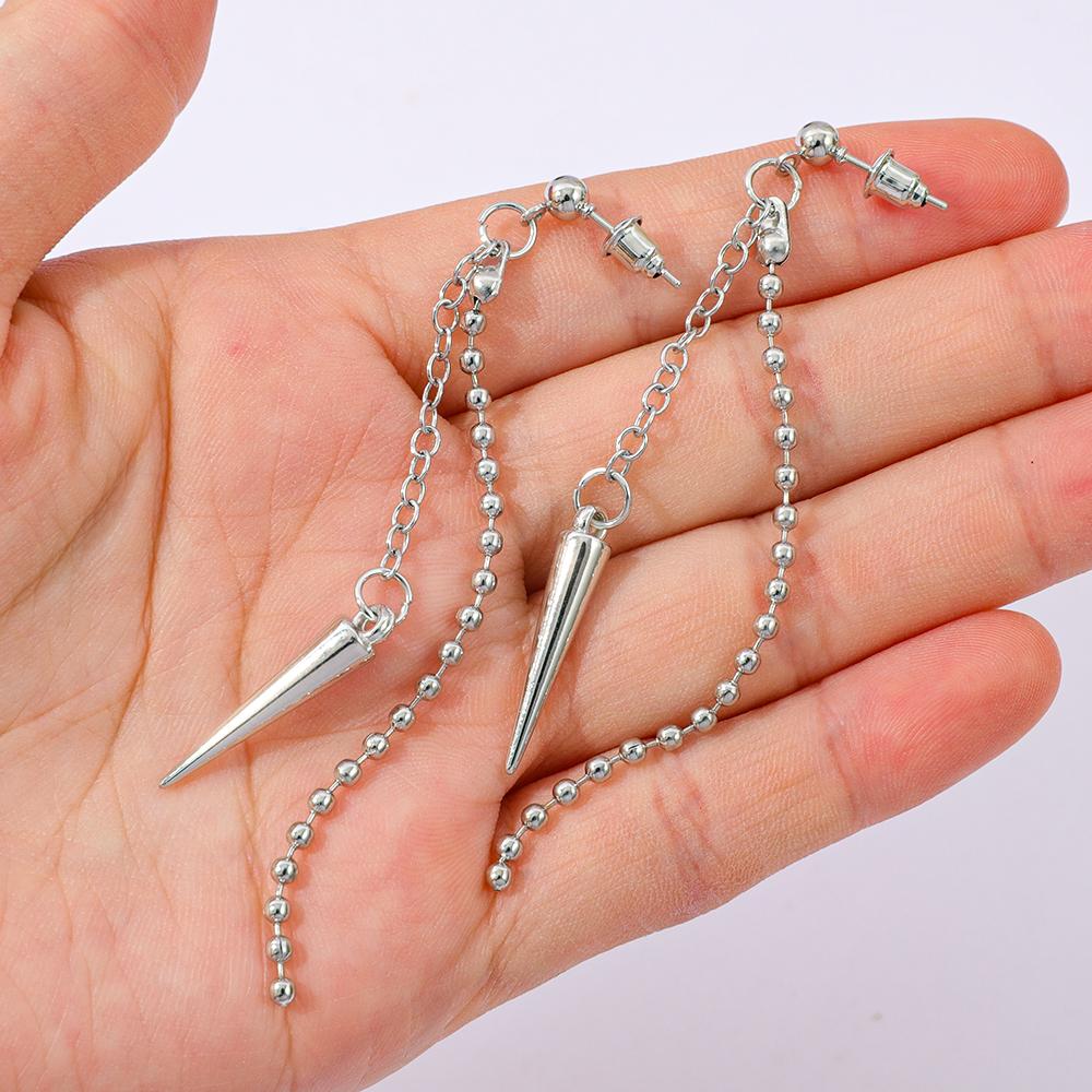 K-Pop Lovci démonů Šperky, Náušnice Mira, Náušnice Mira-K-pop Lovci démonů-Cosplay, Kpop Drahokamový náhrdelník, Dárek pro fanouška Lovce