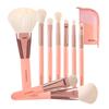 Coringco Rosebook Watercolor Makeup Brush Set 9pcs