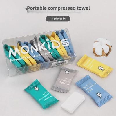 Portable Compressed Thickened Disposable Face Cleansing Towels
