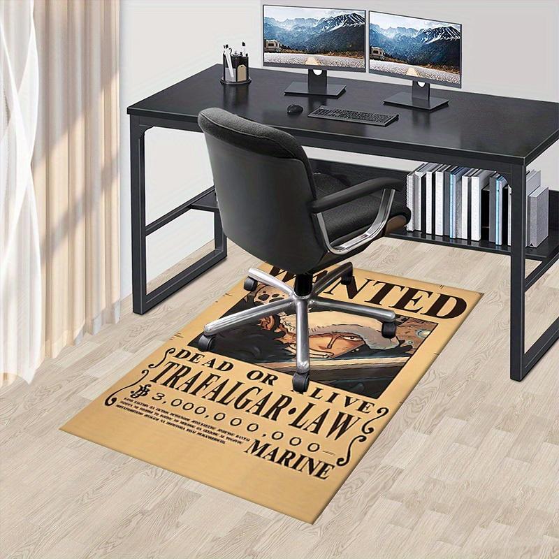 

Office Carpet: Trafalgar Law Wanted Poster Sofa Rug, Chair Under Protection Blanket 60cm by 90cm