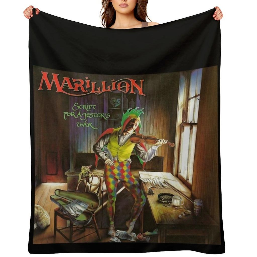 Marillion Throw Blanket Vintage Warm Bed heavy to sleep Blankets