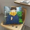 1pc Anime Ikoku Nikki Pillow Case Fashion Square Pillowcase Bedroom Sofa Room Ins Decoration Leisure