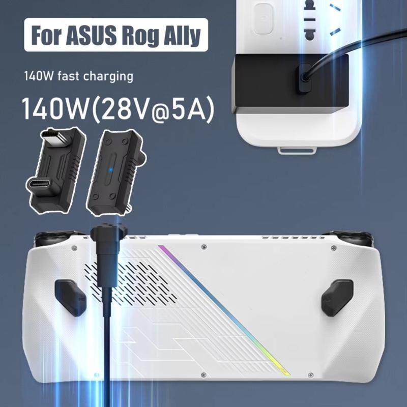 Fast Speed 20Gbps 8K60HZ PD140W Extension Adapter for ROG Handheld Gaming Devices