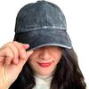 Semi-Hollow Top Baseball Cap, Baseball Cap with Ponytail Opening, Quick-Dry Fabric Sun Protection Hat for Running Cycling Fitness Outdoor Activities