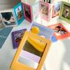 3 Inch Magnet Photo Frames 5pcs Colourful Mini Film Photo Frames DIY Decorative Display Stand Photo Frames Home Decor