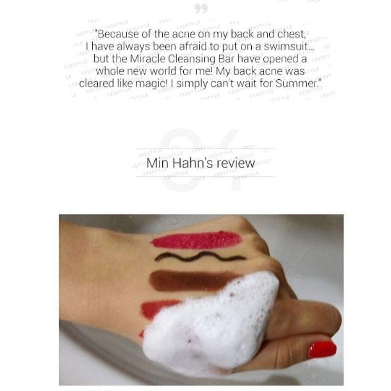 SOME BY MI AHA, BHA, PHA 30 Days Miracle Cleansing Bar 1pc