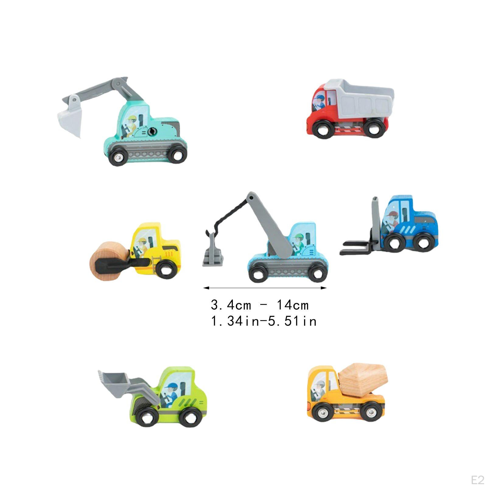 7 шт. Мини-строительные машины — фото 2