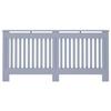 Cache-radiateur Anthracite - VIDAXL - 172x19x81 cm - MDF - Espace de rangement pour livres et ornements